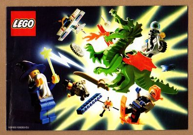 Lego System Katalog Sortiment 1993 Belville Train Blacktron Space Police Model Team