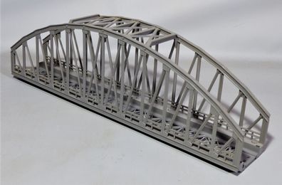 Märklin H0 K + M-Gleis 7263 Bogenbrücke 360mm Brücke Überfahrt Stahlträgerbrücke