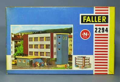 Faller Spur N 2294 Colombi Hotel Hochhaus Stadthaus 60er/70er Jahre NEU OVP