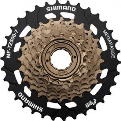 Shimano HG Schraub-Zahnkranz "TZ500" 7-fach, SB-ve 14-16-18-20-22