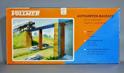 Vollmer H0 4507 Auffahrtenbausatz Rampenbausatz Set Brückenbau Auffahrten NEU OVP