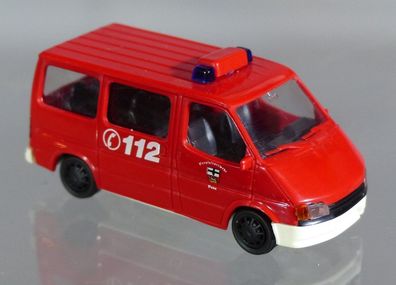 Rietze H0 Einsatzfahrzeug Ford Transit Bus Feuerwehr Berufsfeuerwehr Bfw Bonn 112