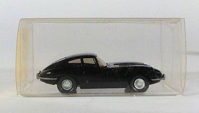 Wiking H0 10 022 Jaguar E-Type Typ E Sportwagen schwarz NEU OVP