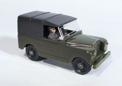 Wiking H0 100 Land Rover Landrover Geländewagen mit Plane & Fahrer