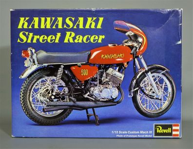 Revell 1:12 Bausatz H-1505 Kawasaki Street Racer Motorrad 60er/70er NEU OVP