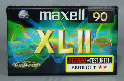 Maxell XLII MC Kassette Leerkassette 90min NEU Originalverpackt