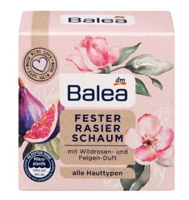 Balea Sanfter Rasierschaum - Fester Schaum fér Präzise Rasur 60g