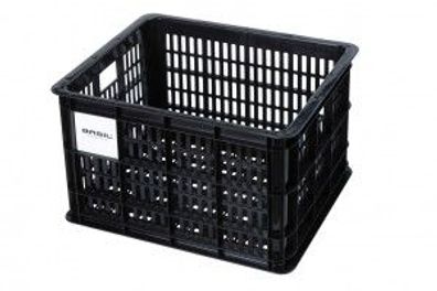 BASIL V.R.-Korb "Crate M" Kunststoff, Volumen: 29 black