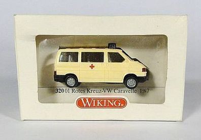 Wiking H0 320 01 VW Volkswagen T4 Caravelle DRK KTW Rotes Kreuz NEU OVP