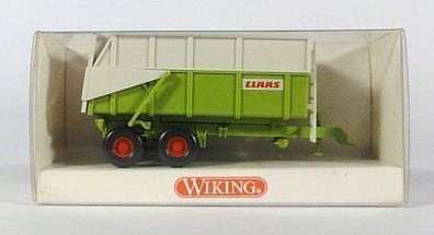 Wiking H0 387 01 26 Claas Muldenkipper Anhänger Traktor Trecker Kipper NEU OVP