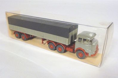 Wiking H0 488 Krupp 806 LKW Sattelzug mit Plane Veteran NEU OVP