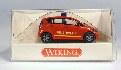 Wiking H0 601 08 33 Mercedes Benz A-Klasse A160 Feuerwehr Blaulicht NEU OVP