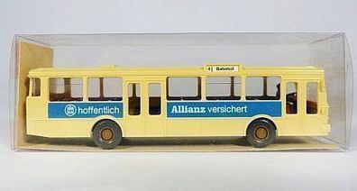 Wiking H0 700 Mercedes Benz O305 VüV Bahnhof Bus Linienbus Allianz NEU OVP