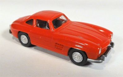 Wiking H0 833 MB Mercedes Benz 300SL 300 SL Flügeltürer Oldtimer Veteran rot