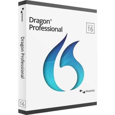 Nuance Dragon Professional 16 Deutsch für Windows | Dauerlizenz