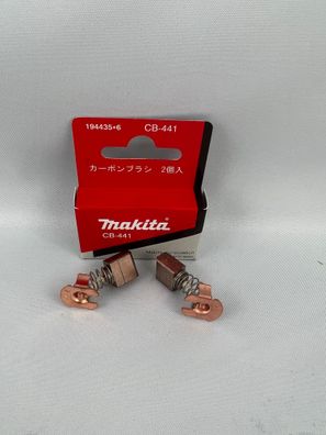 MAKITA Original Kohlebürsten 194435-6 CB-441