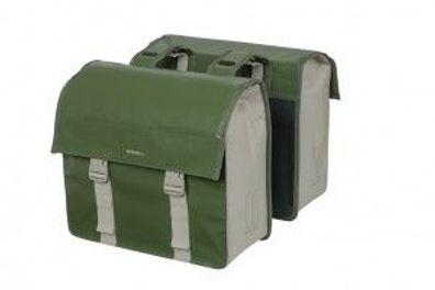 BASIL Doppeltasche "Urban Load" Volumen: 48 l, Maß moss green / s