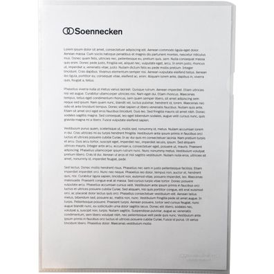 Soennecken Sichthülle 1509 DIN A4 PP transparent 10 St./Pack