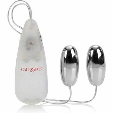 CALEX Vibrating Bullets SILVER DUO