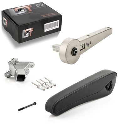 Armlehne + Kunstleder Bezug + Adapter Grundträger rechts für Mercedes Vito W447