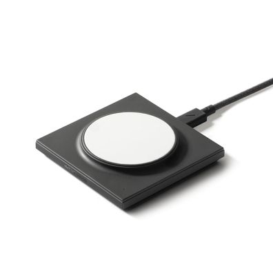 Native Union Drop Magnetic Wireless Charger - Schwarz