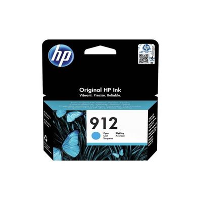 HP 3YL77AE Original HP Tintenpatrone cyan (3YL77AE,3YL77AE#BGX,3YL77AE#BGY,912,912