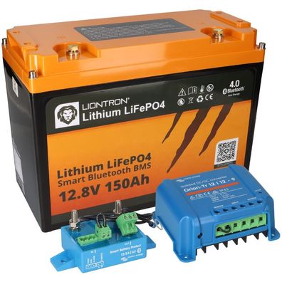 SET Liontron LiFePO4 Akku 12,8V 150Ah + Victron Orion-Tr 12/12-9A DC/DC-Wandler