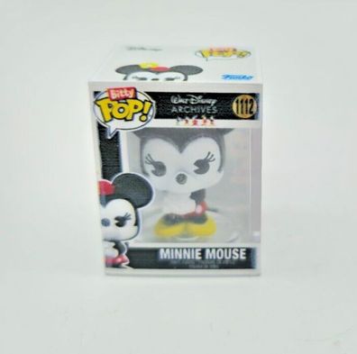 Funko Bitty Pop Minnie Mouse Disney Mickey Mouse 1123 Walt Disney Archives Neu