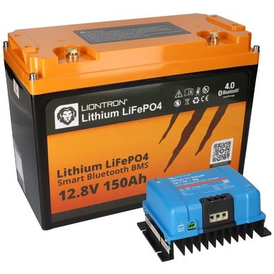 SET Liontron LiFePO4 Akku 12,8V 150Ah + Victron Orion-Tr Smart 12/12-30A Ladebooster