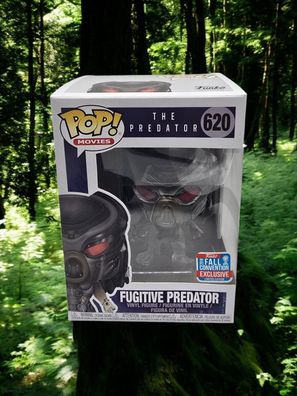 Funko Pop Fugitive Predator The Predator 620 Fall Con Exlusive Halb getarnt Mask