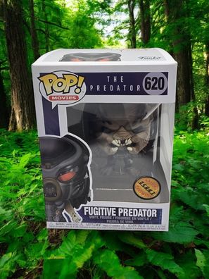 Funko Pop Fugitive Predator The Predator 620 Limited Chase ohne Maske Vinyl Fig