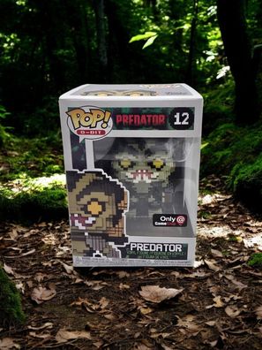 Funko Pop Predator 12 Gamestop Exclusive 8-Bit Alien vs Predator Hunter Ovp