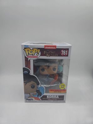 Funko Pop Korra Avatar The Legend of Korra 761 Glows in the Dark Box Exclusive