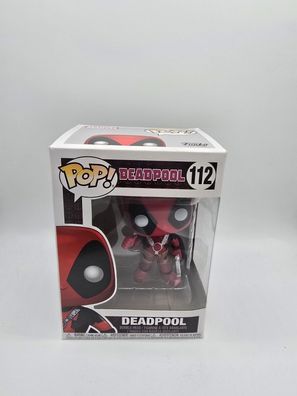 Funko Pop Deadpool 112 Marvel Vinyl Figur Mehrfarbig Sammelfigur Comic Antiheld