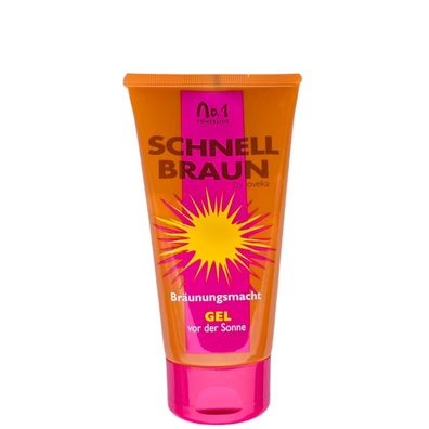 Joveka/ Schnellbraun Gel 150ml/ Solariumkosmetik/ Bräunungslotion