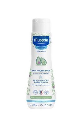 Mustela Sanftes Reinigungs- und Pflegeschaumbad, 200 ml