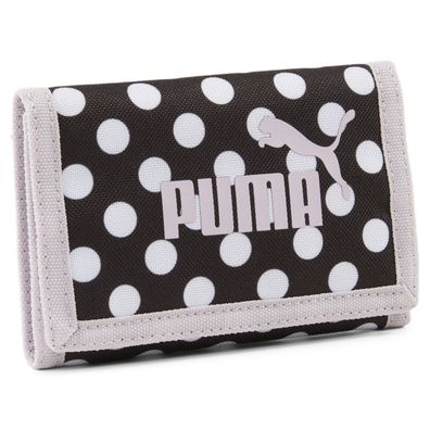 Puma Phase Wallet Geldbörse - Farben: Black-Polka Dot AOP