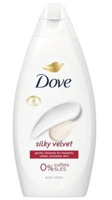 Dove Silky Velvet Duschgel, 450 ml