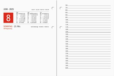 Zettler 602656 Umlegeblock 338 - 1 Tag / 2 Seiten, 11 x 15 cm