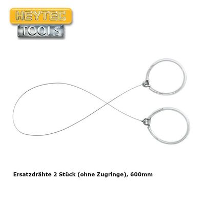 Heyco HEYTEC Drahtsäge, Ersatz-Sägedraht, 2 Stück, 50816480200