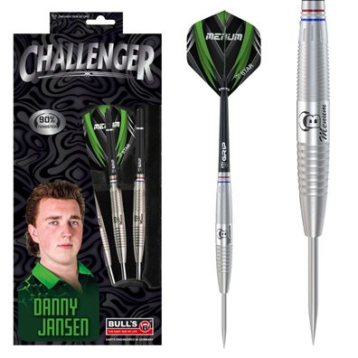 BULL'S Challenger Steeldart D. Jansen/ 26 Gr. / / /rpackungseinheit 1 Stück