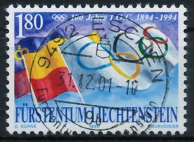 Liechtenstein 1994 Nr 1082 zentrisch gestempelt X117BD2