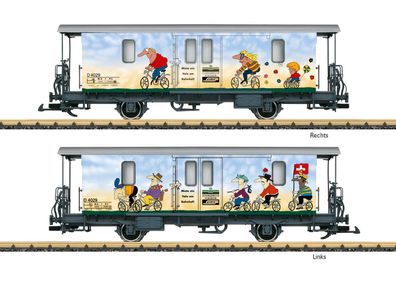 LGB 34555 RhB Fahrradwagen Spur 2m