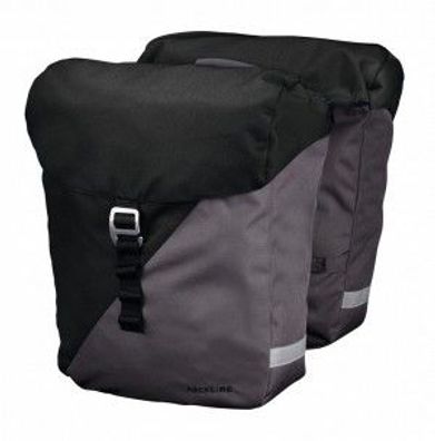 Racktime Doppeltasche "Vida 2.0" Volumen: 24 l (2x carbon black