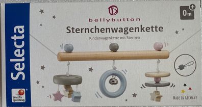 Selecta Bellybutton Sternchen Wagenkette Kleinkindspielzeug Holzspielzeug 64016