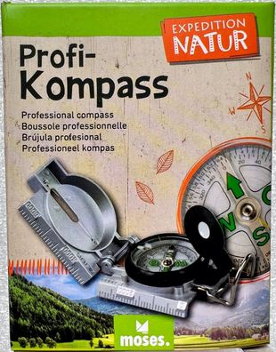 Profi Kompass Moses Expedition Natur Forscher Spielen Kinderspiel Outdoor 9610