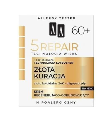 AA Age Technology 5Repair Nachtcreme 60+ - 50 ml