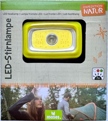 LED Stirnlampe Moses Expedition Natur Abenteuer Sicherheit Outdoorspiel 9810