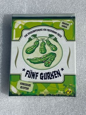 Fünf Gurken Kartenspiele 2F Spiele Gesellschaftsspiel Familienspiel Kinderspiel