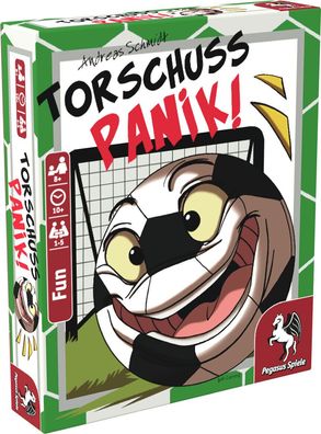 Torschuss - Panik! Pegasus Spiele, Funspiel, Kartenspiel, Bierdeckelspiel, Neu